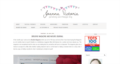 Desktop Screenshot of joannavictoria.co.uk